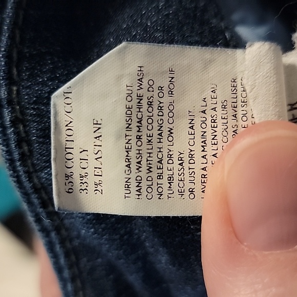 MOTHER Women's Jeans Here Kitty Kitty Raw Hem Skinny Low Rise Size 30 - Picture 9 of 13